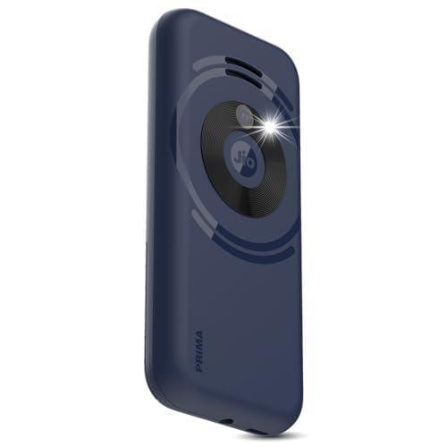 JioPhone Prima 4G Keypad Phone with Premium Design, YouTube, Whatsapp, JioTV, JioCinema, JioSaavn, JioPay(UPI), Video Calling, LED Torch, Digital Cameras | Blue | Locked for JioNetwork - Triveni World