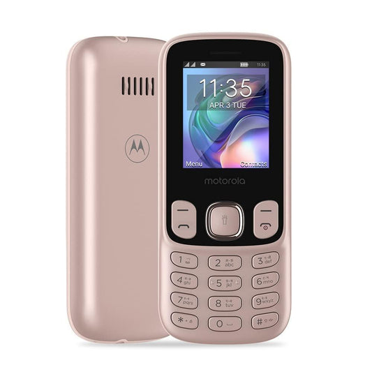 (Refurbished) Motorola A10e Dual Sim keypad Mobile with 800 mAh Battery, Expandable Storage Upto 32GB, W - Triveni World