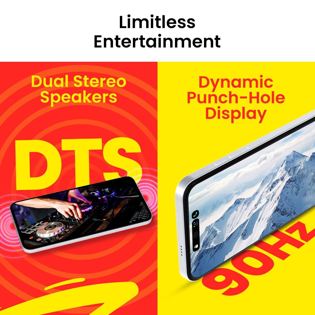 TECNO POP 9 (Glittery White, 3GB+64GB) Refurbished