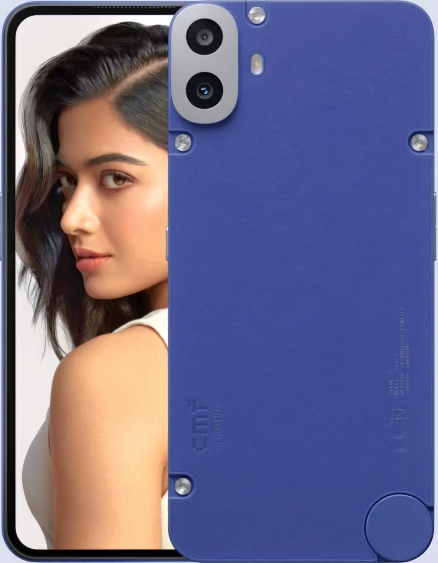 CMF by Nothing Phone 1 5G (Blue, 6GB RAM, 128GB Storage) | Expandable Upto 2 TB | 50MP+2MP | 16MP Front Camera | Dimensity 7300 5G Processor | 6.67 AMOLED Display | 33W Fast Charging | Designed 2 Last - Triveni World