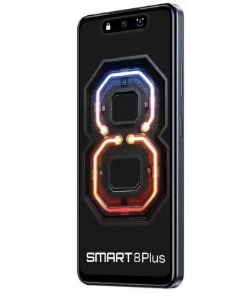 Infinix Smart 8 Plus, Timber Black (4GB, 128GB) - Triveni World