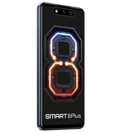Infinix Smart 8 Plus, Timber Black (4GB, 128GB) - Triveni World