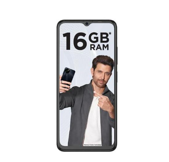 itel S23 4GB RAM + 128GB ROM, Up to 8GB RAM with Memory Fusion | 50MP AI Dual Rear Camera | 5000mAh Battery with Type-C Charging - Starry Black - Triveni World