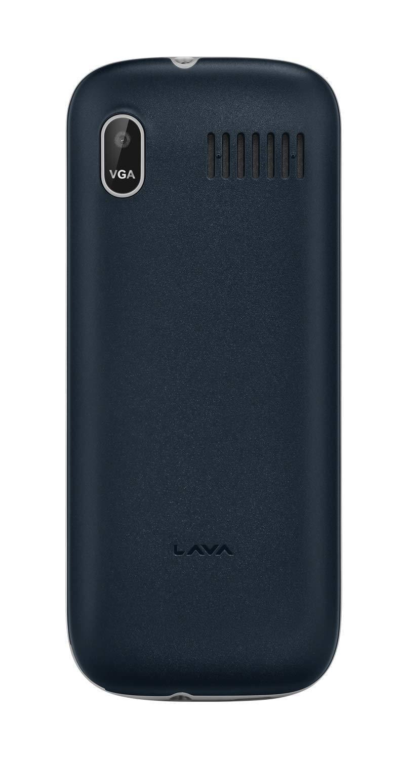 Lava A3 (Dark Blue) - Dual Sim Mobile with 1750 mAh Big Battery and 32 GB Expandable Storage - Triveni World
