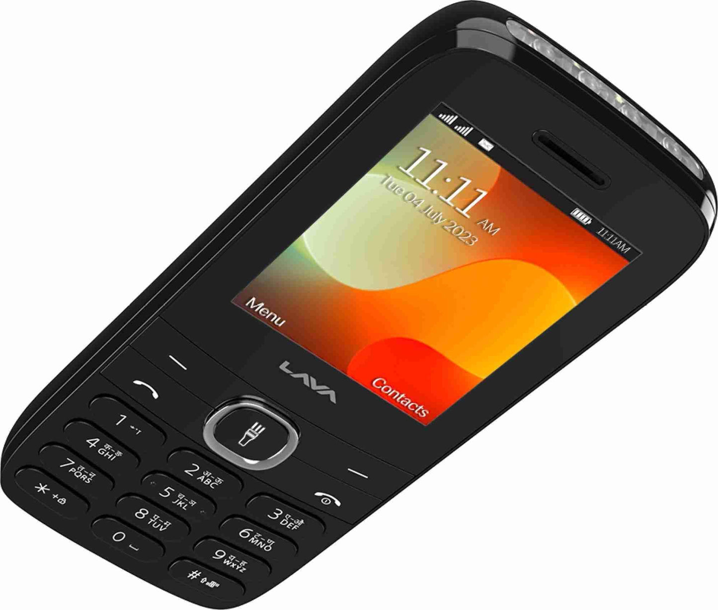 Lava A7 Torch -Dual sim Keypad Mobile with 2.4" Inch Screen and Auto Call Recording with Folder Wise and 2575mah Battery - Triveni World