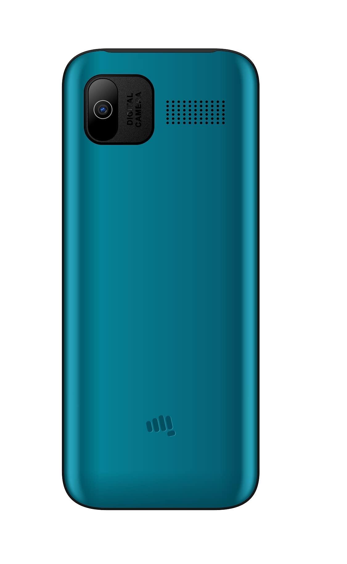 Micromax All-New X778 Sleek & Stylish Design| Dual Sim keypad Mobile with 2.4" Big Screen| Big Battery 2700 mAh Battery & Big Screen | Expandable Storage Upto 16GB | Wireless FM |Blue - Triveni World