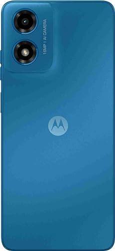 Motorola G04 4G (Satin Blue, 4GB RAM, 64GB Storage) | up to 8GB with RAM Boost | 6.6" Punch Hole Display | 16MP Rear Camera | 5MP Front Camera | IP 52 Water-Repellent Design | 5000 mAh |Android 14 - Triveni World