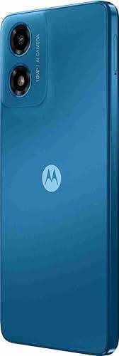 Motorola G04 4G (Satin Blue, 4GB RAM, 64GB Storage) | up to 8GB with RAM Boost | 6.6" Punch Hole Display | 16MP Rear Camera | 5MP Front Camera | IP 52 Water-Repellent Design | 5000 mAh |Android 14 - Triveni World