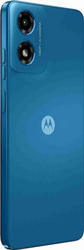 Motorola G04 4G (Satin Blue, 4GB RAM, 64GB Storage) | up to 8GB with RAM Boost | 6.6" Punch Hole Display | 16MP Rear Camera | 5MP Front Camera | IP 52 Water-Repellent Design | 5000 mAh |Android 14 - Triveni World