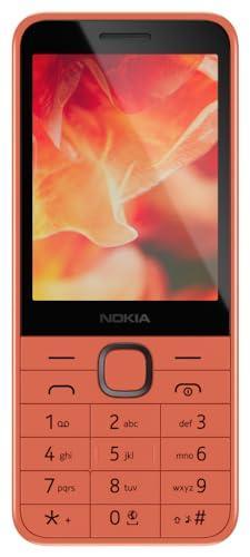 Nokia 220 4G | All-new Classic Keypad Phone with Dual SIM, Built-in UPI App, Wireless FM Radio, MP3 Player, Bluetooth & USB Type C | Peach - Triveni World