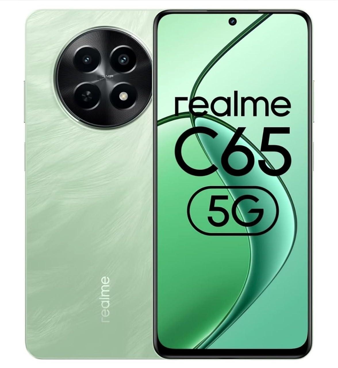 realme C65 5G (Feather Green, 128 GB) (6 GB RAM) Refurbished