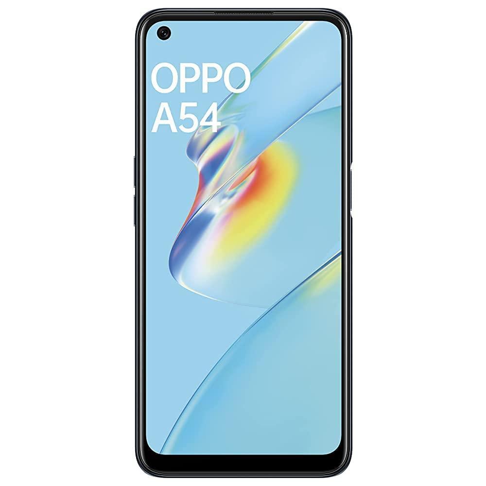 Refurbished) Oppo A54 (Crystal Black, 4GB RAM, 64GB Storage