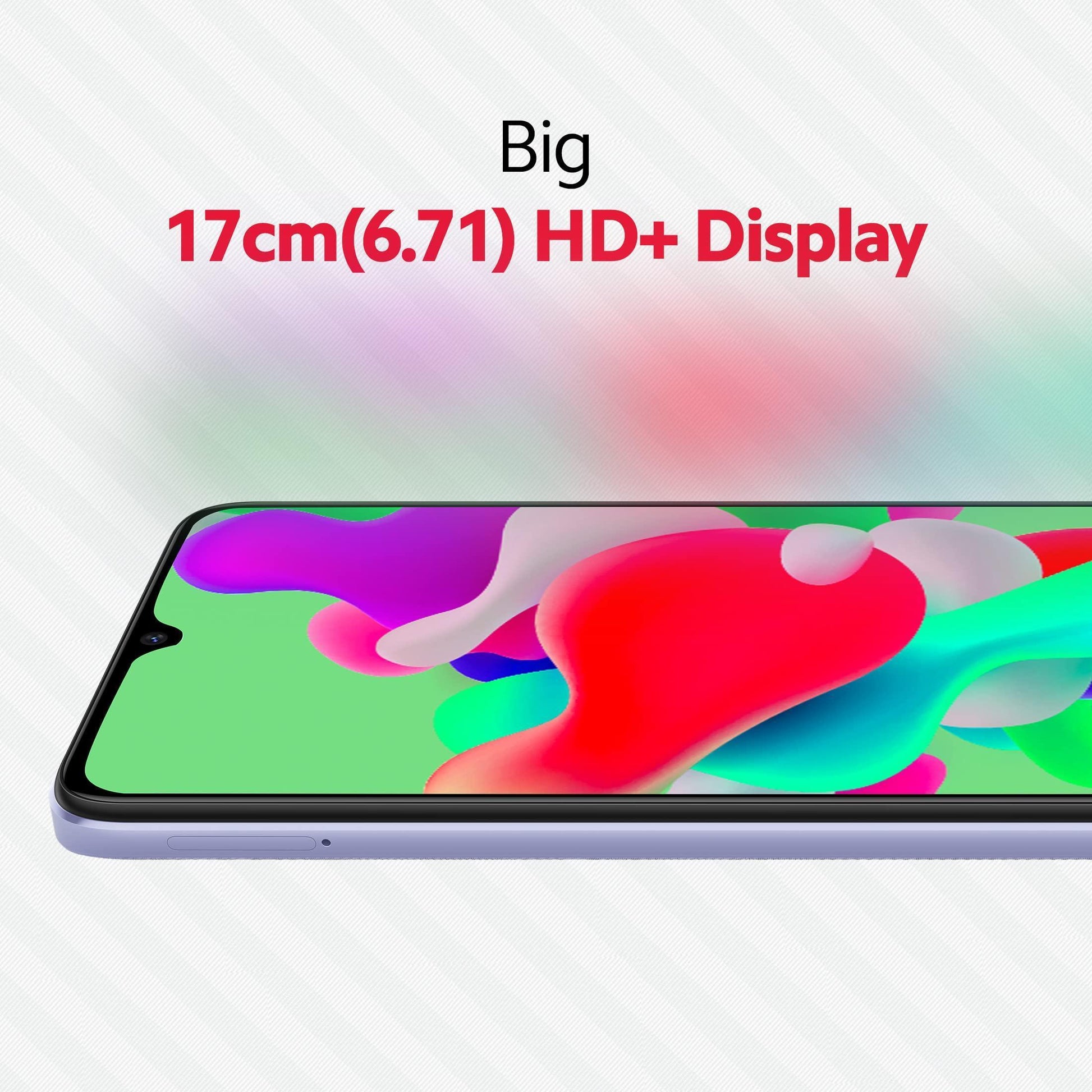 (Refurbished) Redmi 12C (Lavender Purple, 6GB RAM, 128GB Storage) | High Performance Mediatek Helio G85 | Big 17cm(6.71) HD+ Display with 5000mAh(typ) Battery - Triveni World