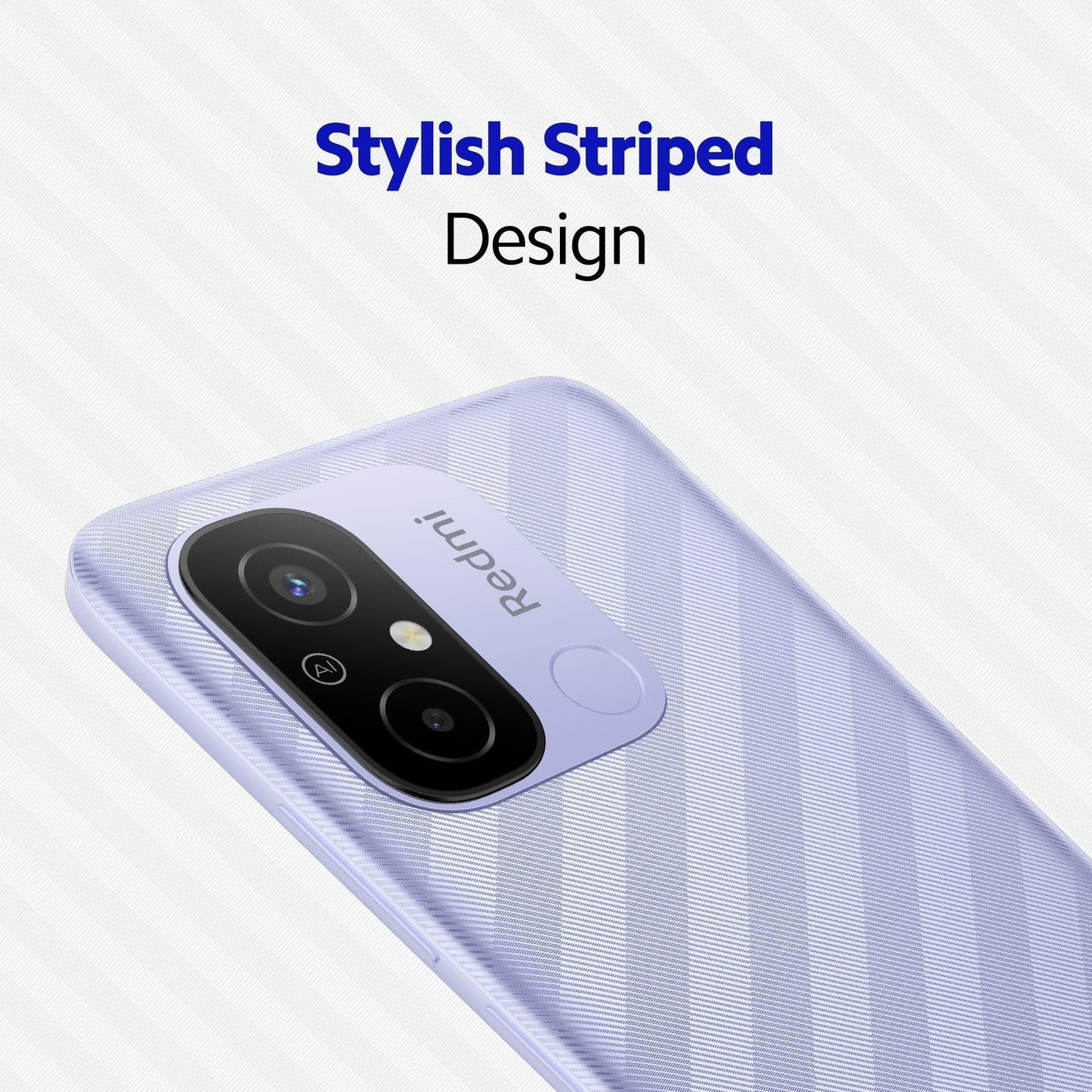 (Refurbished) Redmi 12C (Lavender Purple, 6GB RAM, 128GB Storage) | High Performance Mediatek Helio G85 | Big 17cm(6.71) HD+ Display with 5000mAh(typ) Battery - Triveni World