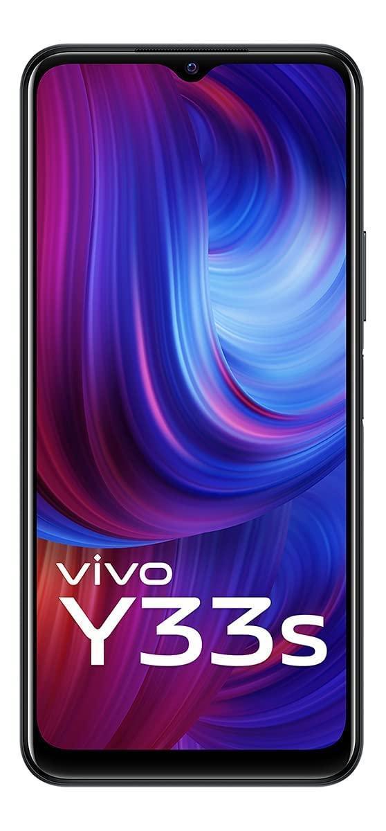 Refurbished) Vivo Y33s (Mirror Black, 8GB RAM, 128GB Storage