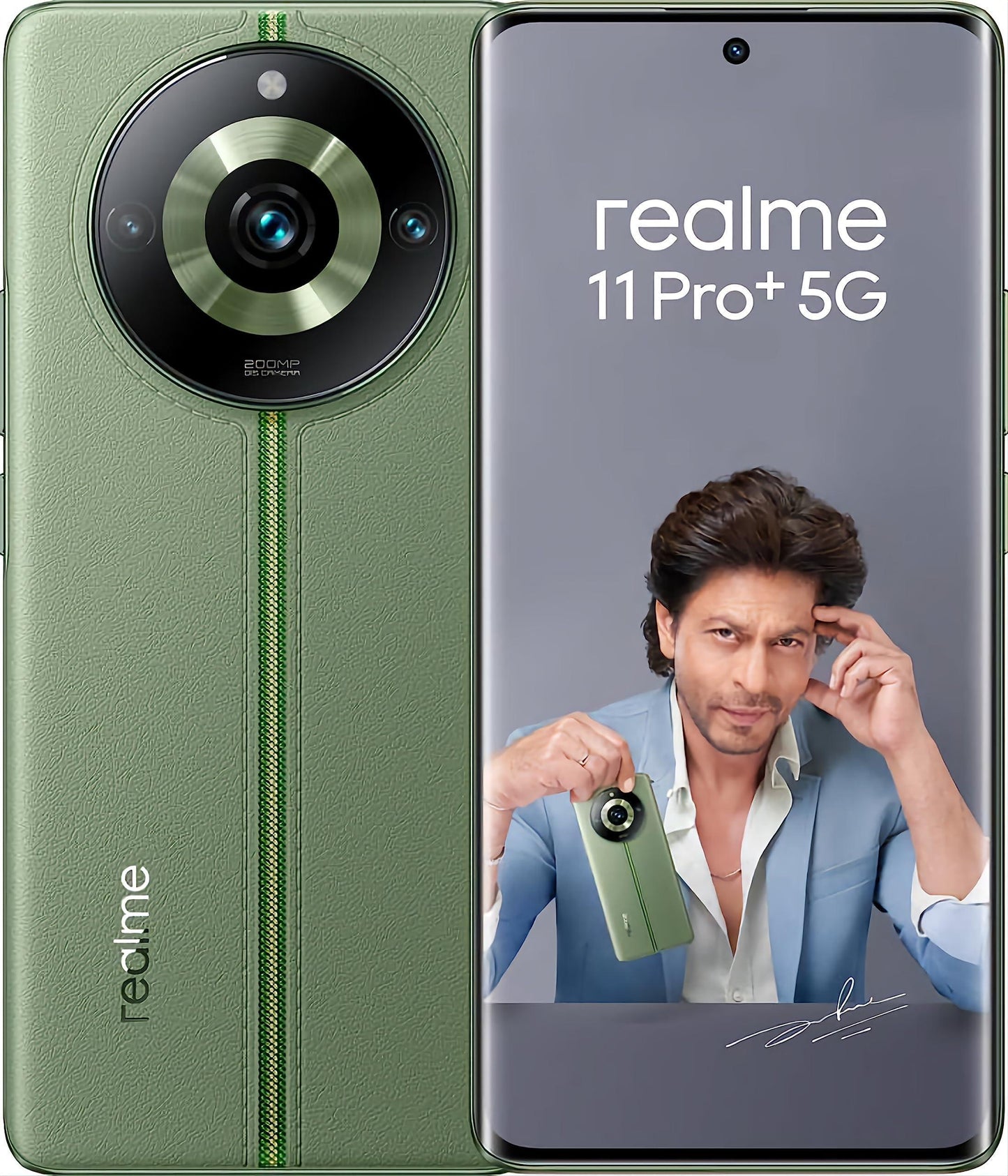 (Renewed) realme 11 Pro+ 5G (Oasis Green, 12GB RAM, 256GB Storage) - Triveni World