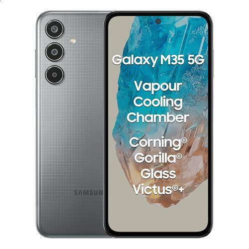 Samsung Galaxy M35 5G (Thunder Grey,8GB RAM,128GB Storage)| Corning Gorilla Glass Victus+| AnTuTu Score 595K+ | Vapour Cooling Chamber | 6000mAh Battery | 120Hz Super AMOLED Display| without Charger - Triveni World