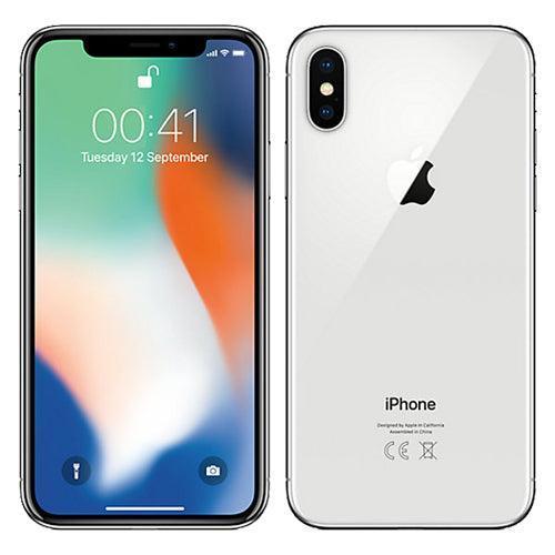 Apple iPhone X 256GB Silver Refurbished Mobile – Triveni World