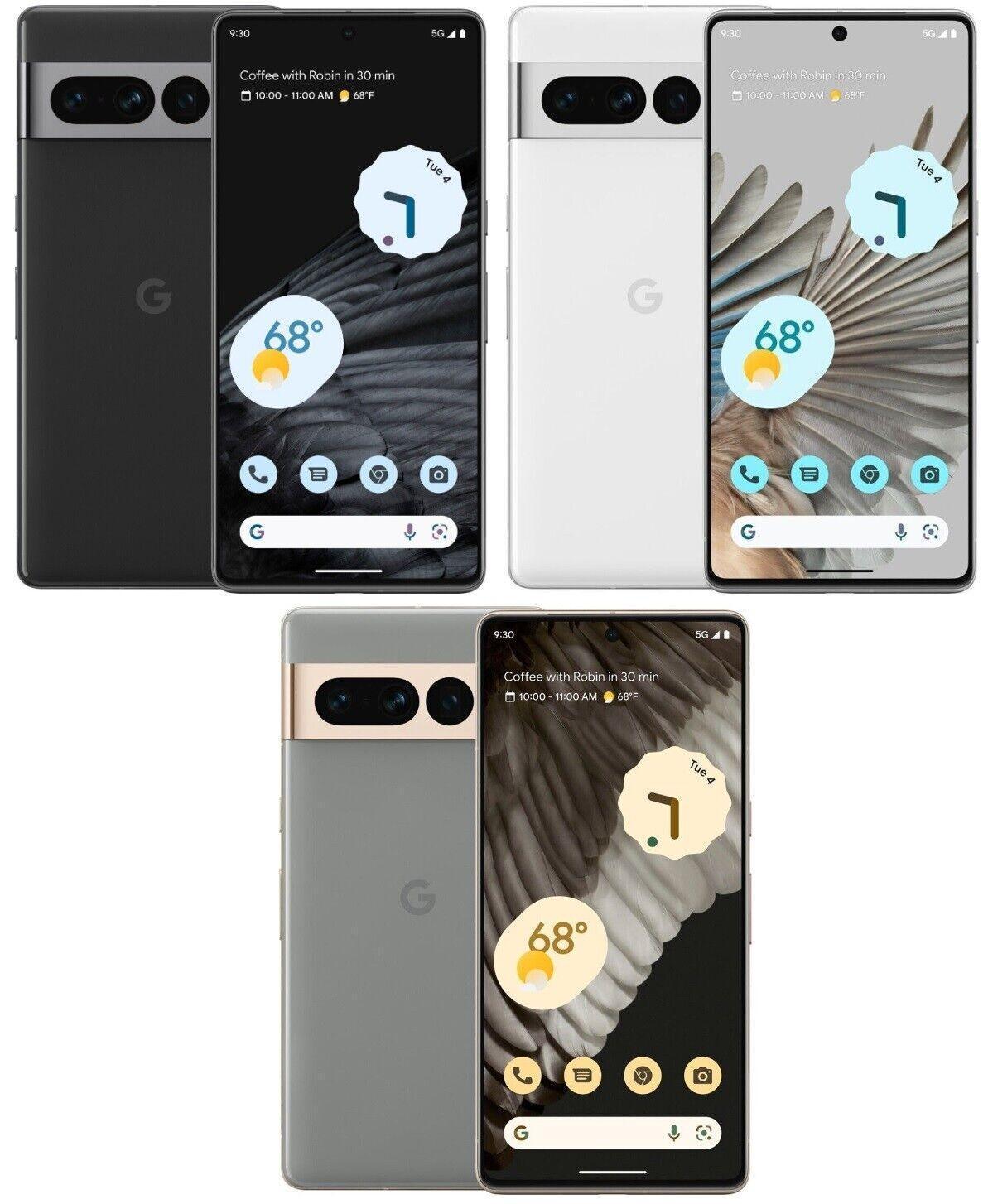 Google Pixel 7 Pro - 256GB - Black White Refurbished – Triveni World