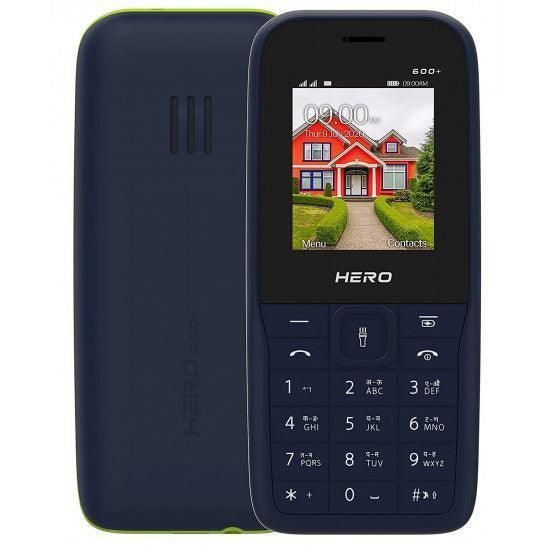 Lava Hero 600+ (Blue Green), Auto Call Recording, FM Recording, Keypad Mobile, Basic Mobile - Triveni World