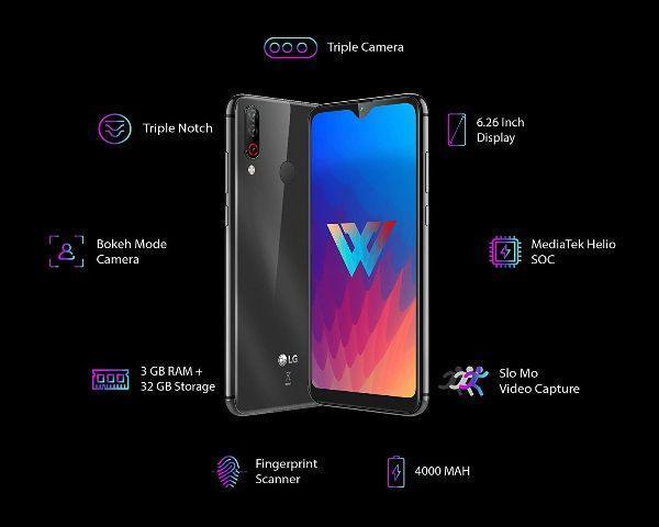 LG W30 (Platinum Gray, 3GB RAM, 32GB Storage) - Triveni World