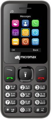 Micromax J3 (Dark Grey) Refurbished - Triveni World