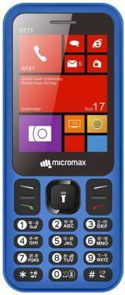 Micromax S211 (Blue, Black) Refurbished - Triveni World
