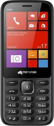Micromax X809 (Black) Refurbished - Triveni World