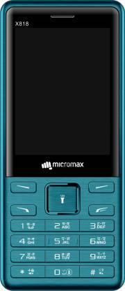 Micromax X818 (Blue) Refurbished - Triveni World