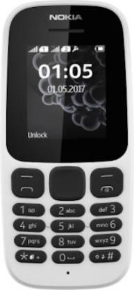 Nokia 105 DS (White) - Triveni World