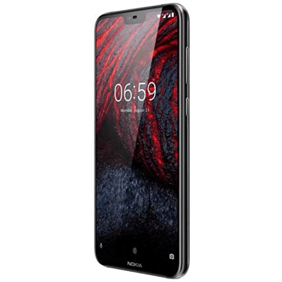 Nokia 6.1 Plus Black, 6GB RAM, 64GB Storage - Triveni World