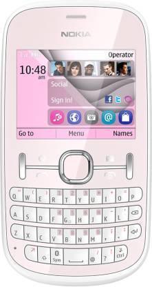 Nokia Asha 201 (L.Pink) - Triveni World