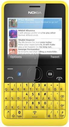 Nokia Asha 210 (Yellow) Refurbished - Triveni World