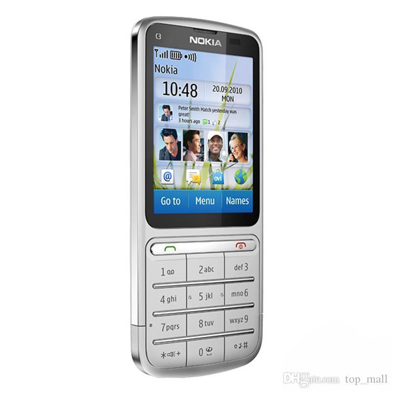 Nokia C3-01 Mobile Phone Single Core Support 3G WIFI Refurbished - Triveni World