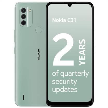 Nokia C31 (Mint, 32 GB) (3 GB RAM) Refurbished - Triveni World