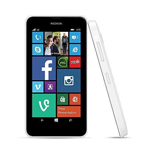 Nokia Lumia 635 8GB Unlocked GSM 4G LTE Windows 8.1 Quad-Core Phone - Black - Triveni World