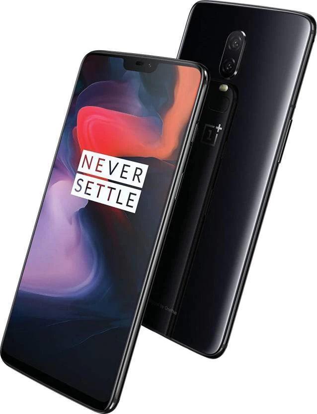 OnePlus 6 (Mirror Black, 8GB RAM, 128GB Storage) - Refurbished - Triveni World