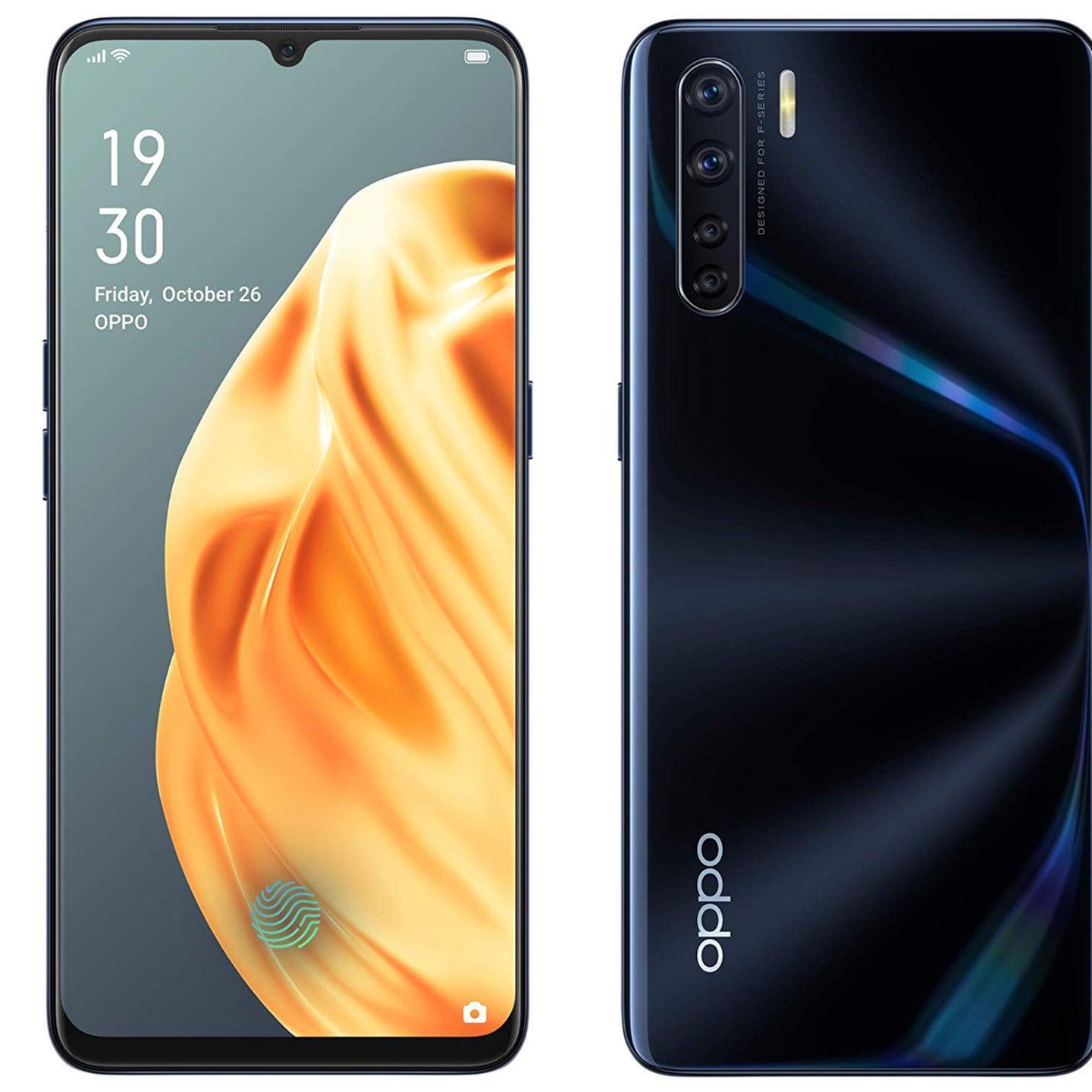 Oppo F15 Blazing blue 4GB 128GB Refurbished - Triveni World