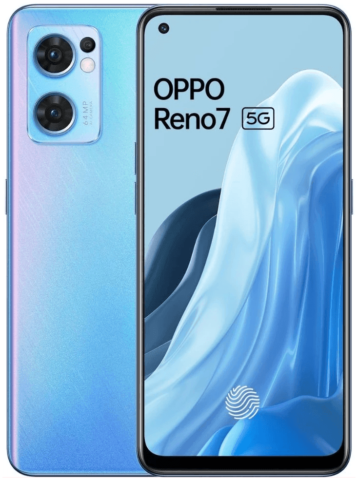 OPPO Reno 7 5G (Startrails Blue, 8GB RAM, 256GB Storage