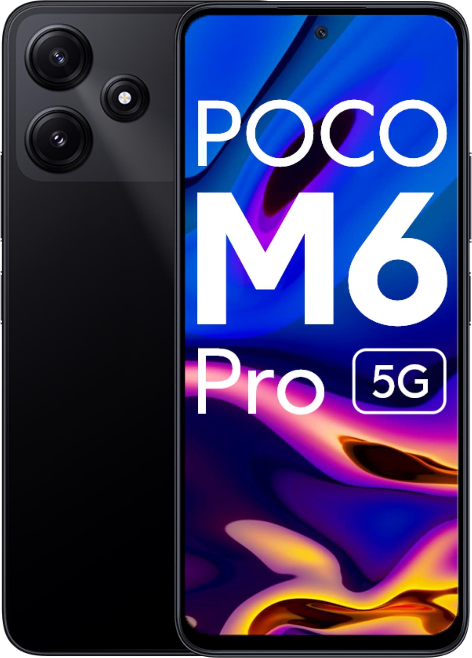 POCO M6 Pro 5G (Power Black) Refurbished – Triveni World