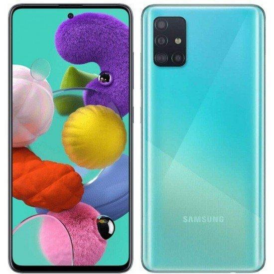 Samsung Galaxy A51 (Blue, 6GB RAM, 128GB Storage) Refurbished