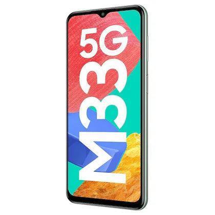 Samsung Galaxy M33 5G 128 GB, 8 GB RAM, Mystique Green, Mobile Phone - Triveni World