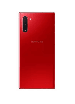 Samsung Galaxy Note 10 (8GB, 256GB) Aura Red- Renewed