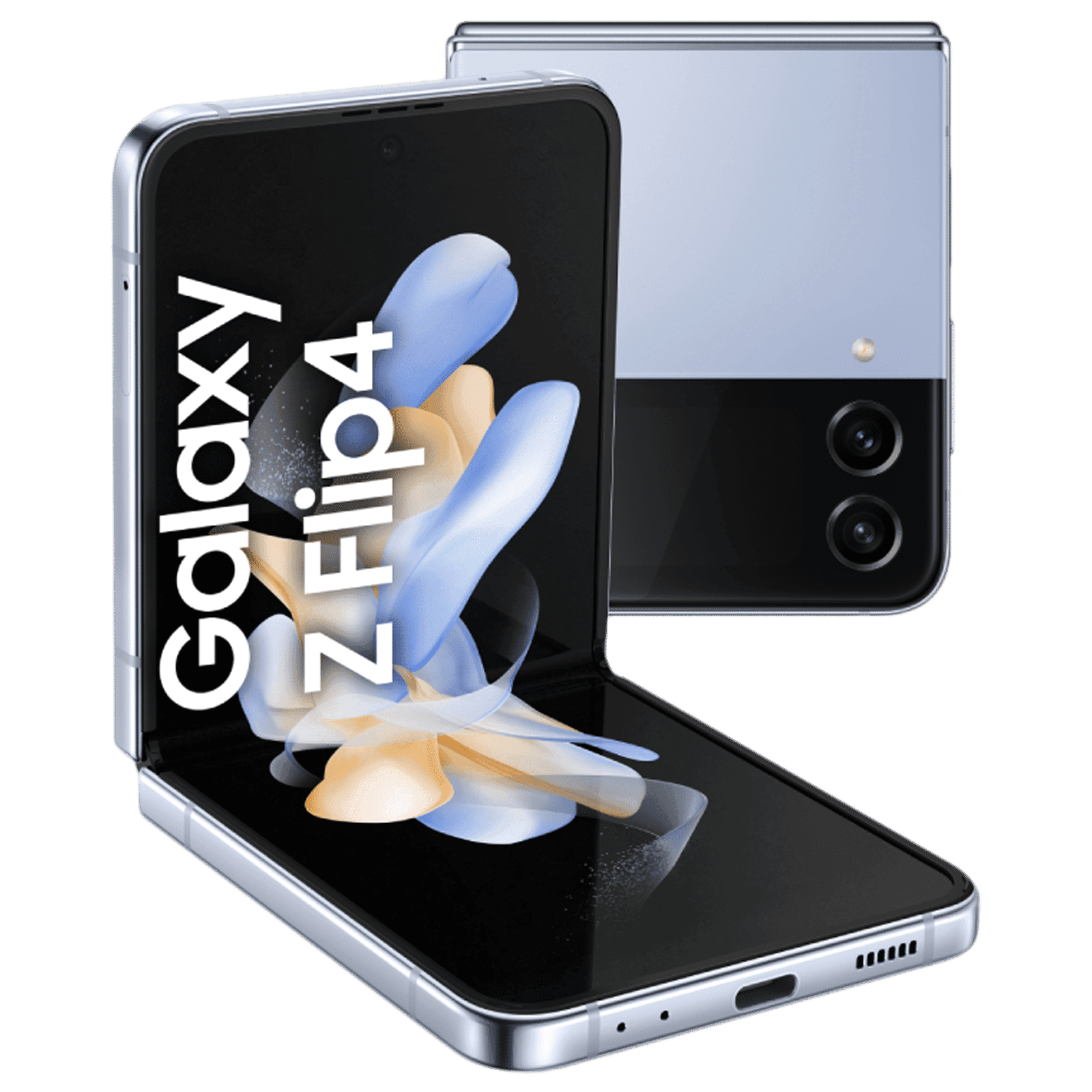 Galaxy Z Flip4 5G ◆ 8GB/128GB / au SCG17 SAMSUNG Galaxy Z Flip4 5G (8GB RAM, 128GB, Blue) Refurbished