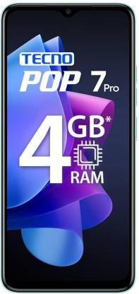 Tecno POP 7 Pro (Uyuni Blue, 64 GB) (4 GB RAM) Refurbished - Triveni World