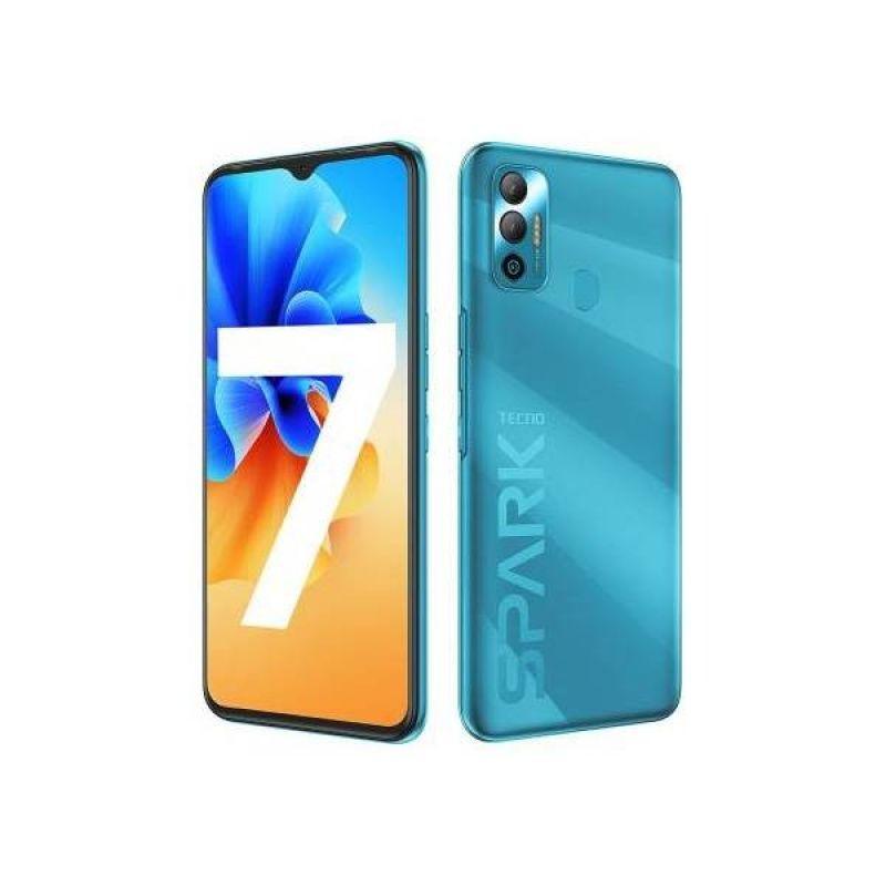 Tecno Spark 7 (Morpheus blue, 32 GB) (2 GB RAM) | Refurbished - Triveni World