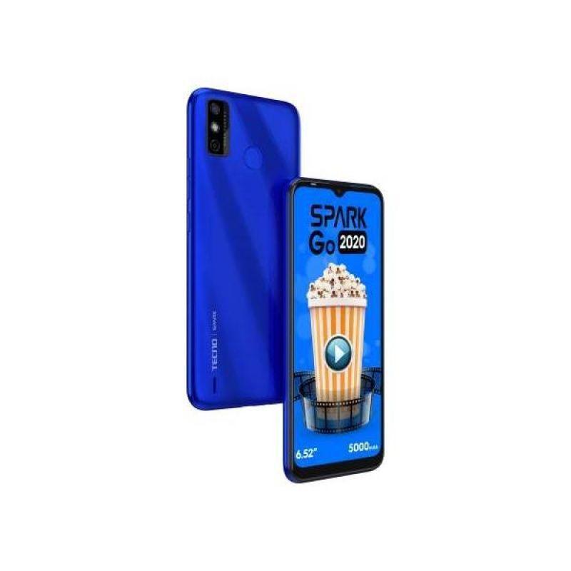 Tecno Spark Go 2020 (Aqua Blue, 32 GB) (2 GB RAM) | Refurbished - Triveni World