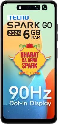Tecno Spark Go 2024 (Gravity Black, 64 GB) (3 GB RAM) Refurbished - Triveni World