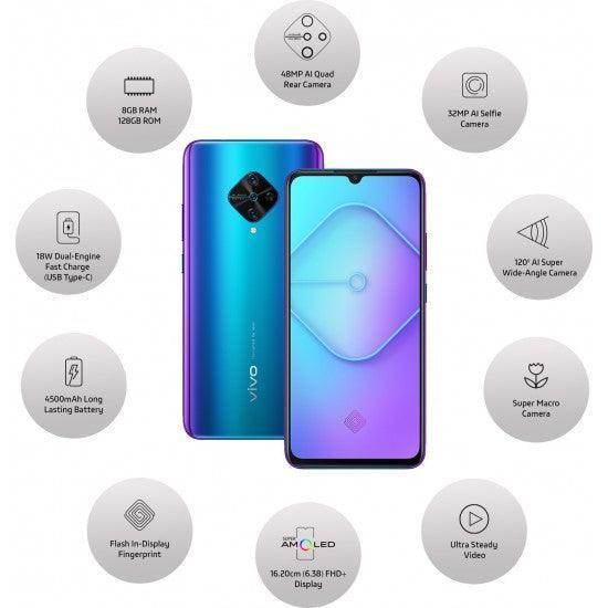 Vivo S1 Pro (Jazzy Blue, 128 GB) (8 GB RAM) - Triveni World