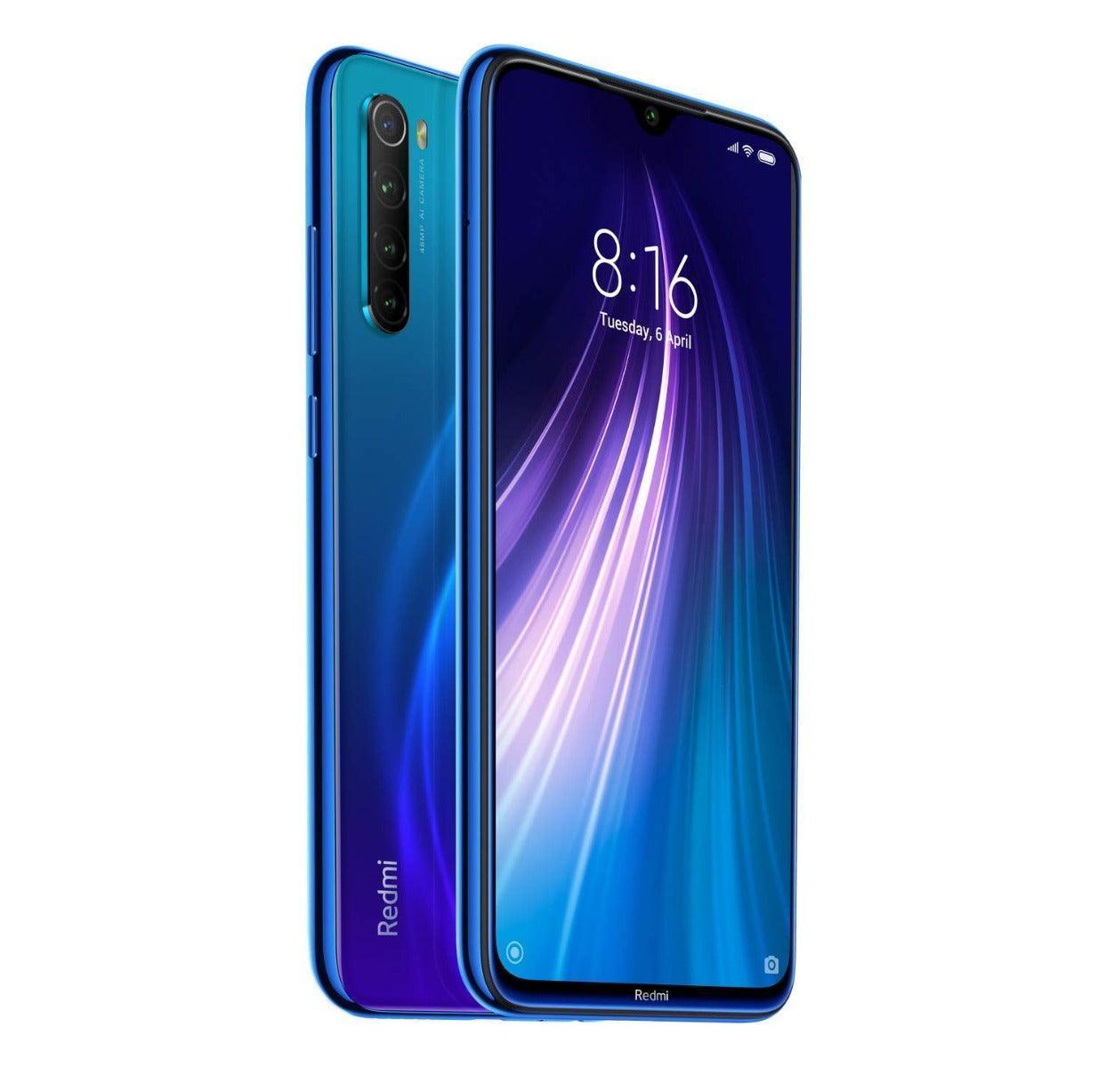 Xiaomi Redmi Note 8 (Blue, 4GB RAM, 64GB Storage) - Refurbished
